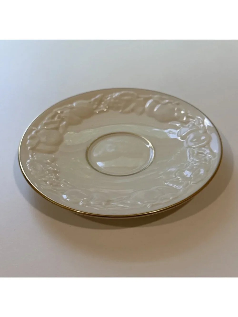 Lenox USA - Fruits of Life - Cup and Saucer Tea Coffee Set Gold Rim Beautiful